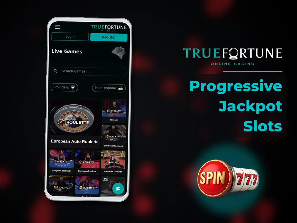 True Fortune casino - Progressive Jackpot Slots