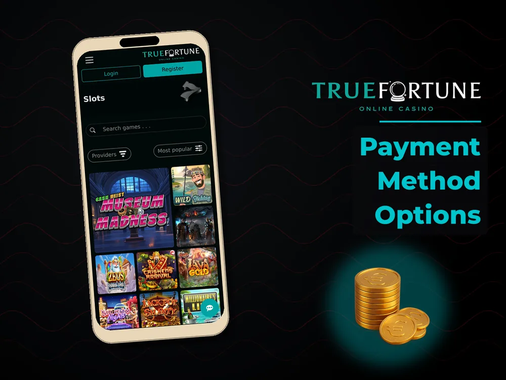 True Fortune casino - Payment Method Options