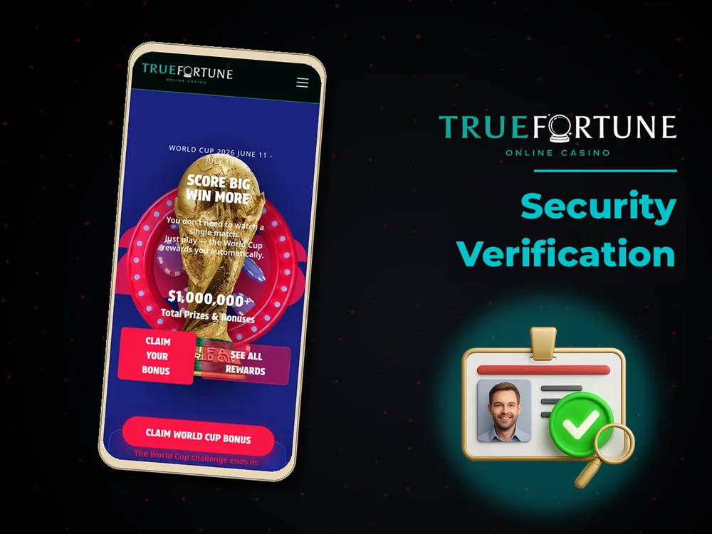 True Fortune casino - Security Verification