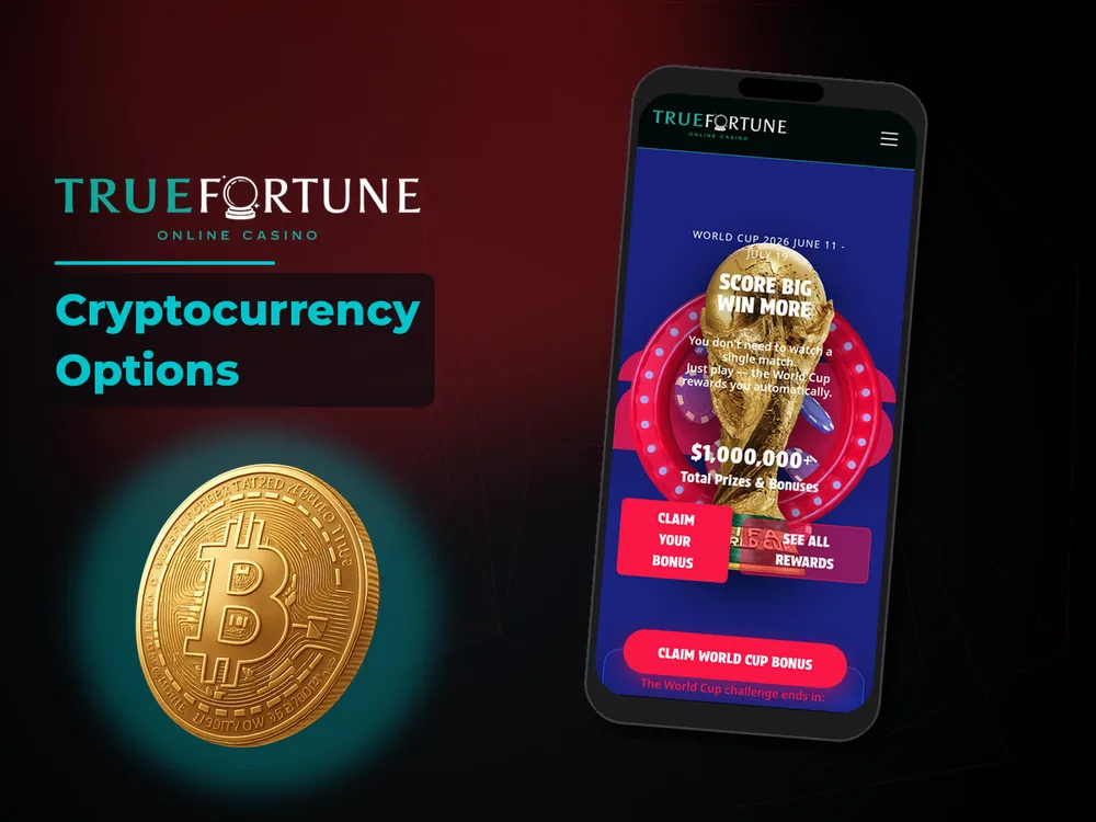 True Fortune casino - Cryptocurrency Options