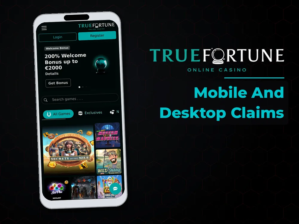 True Fortune casino - Mobile And Desktop Claims
