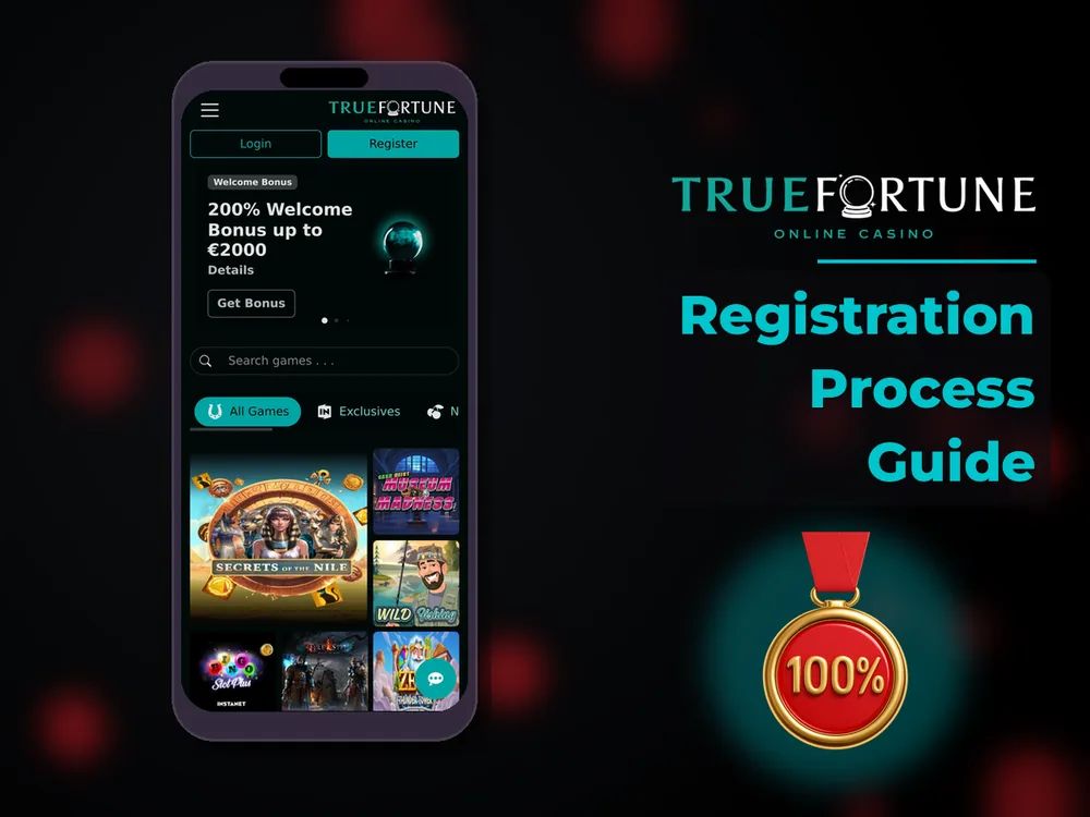 True Fortune casino - Registration Process Guide