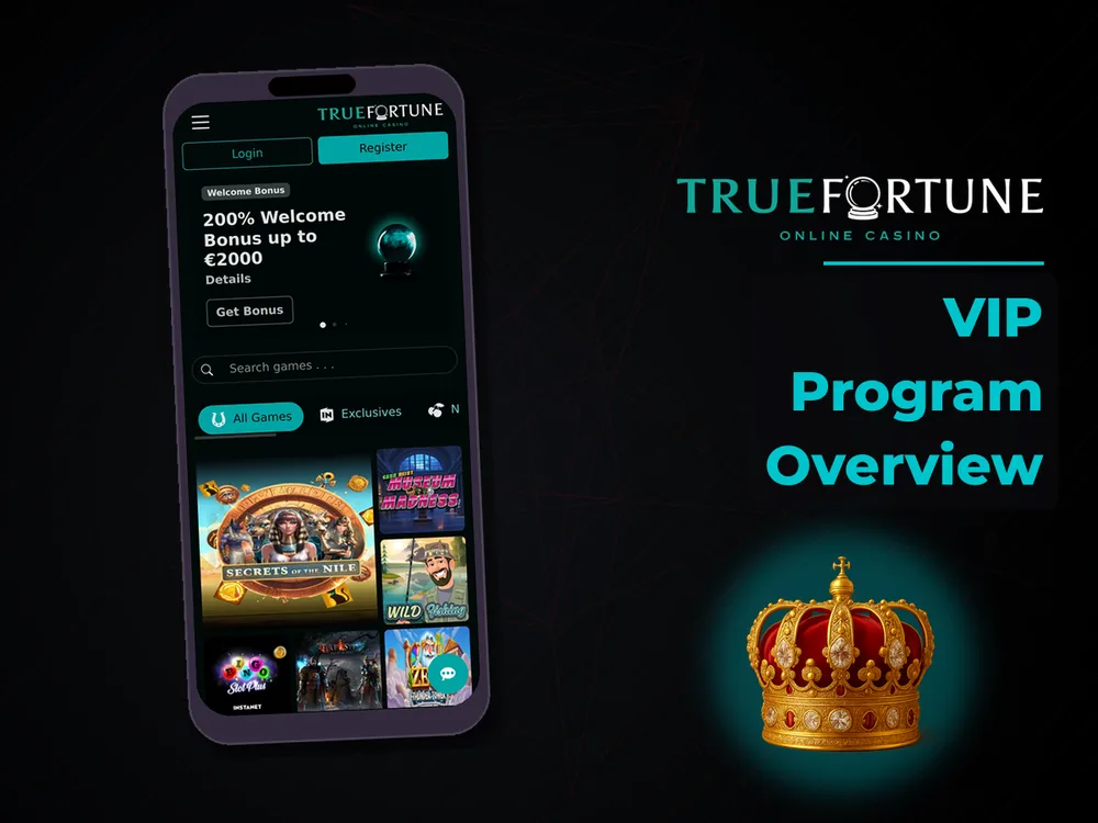 True Fortune casino - VIP Program Overview