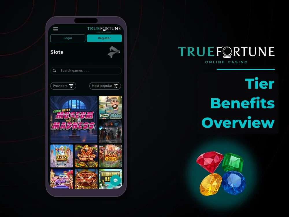 True Fortune casino - Tier Benefits Overview