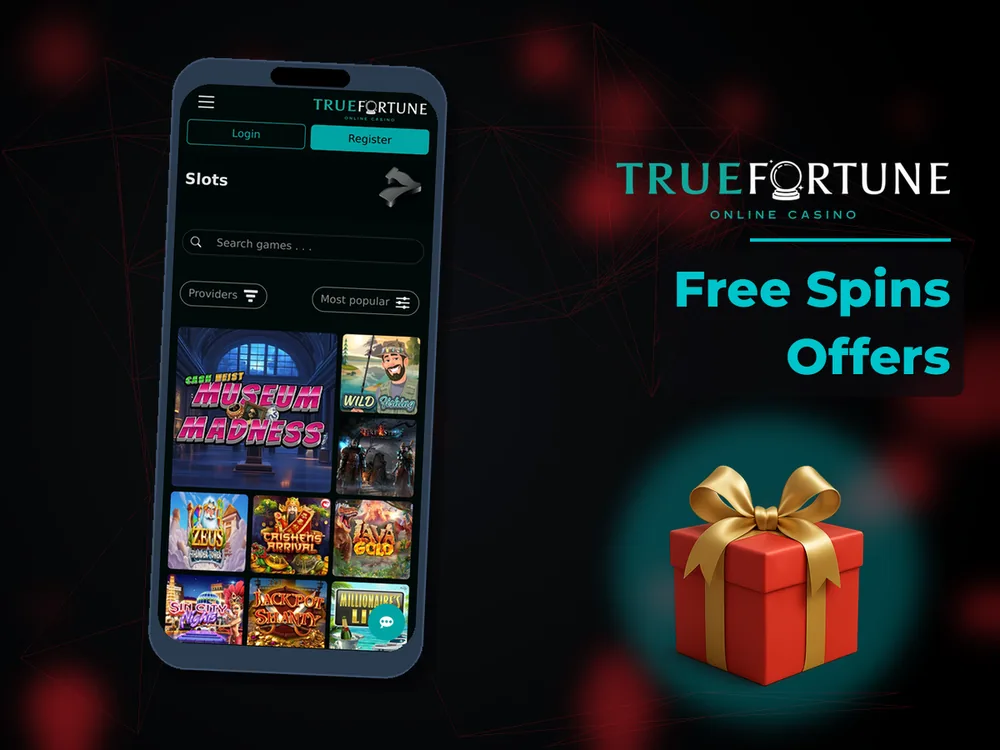 True Fortune casino - Free Spins Offers