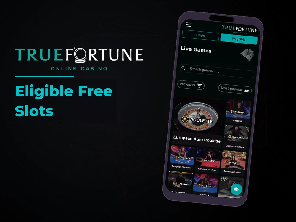 True Fortune casino - Eligible Free Slots