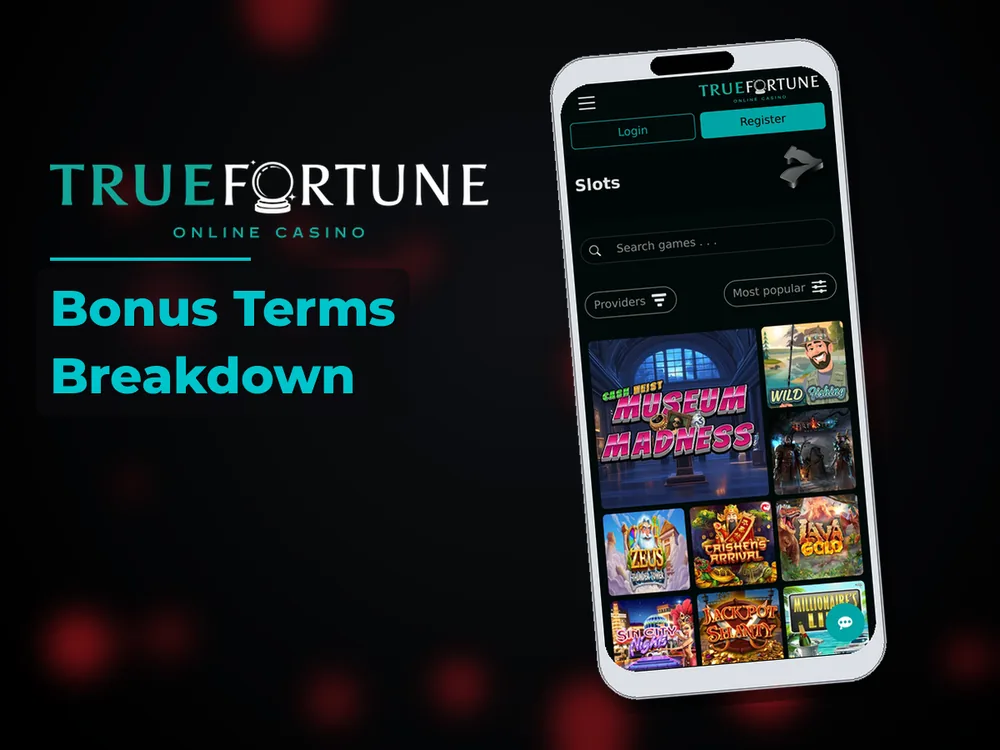 True Fortune casino - Bonus Terms Breakdown