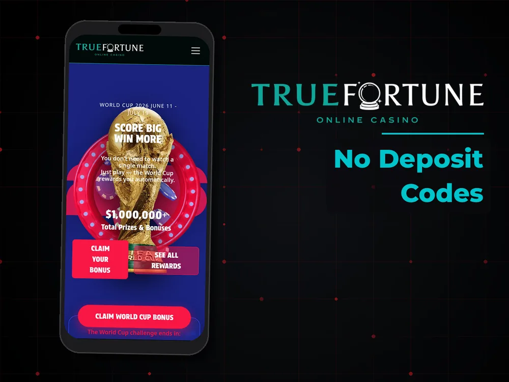 True Fortune casino - No Deposit Codes