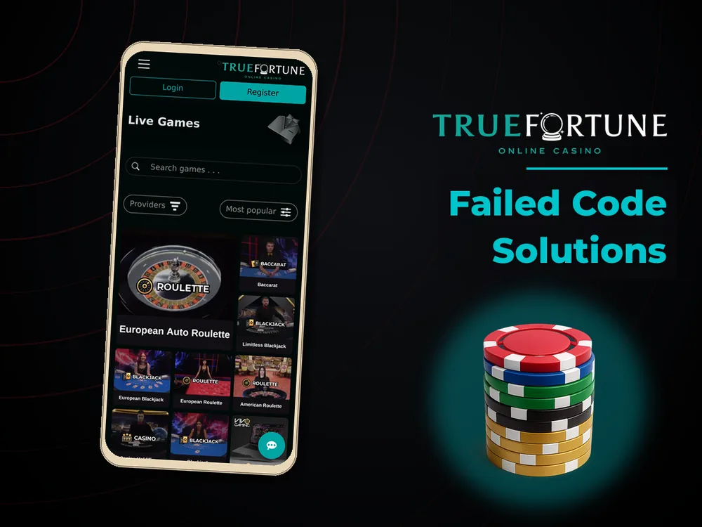 True Fortune casino - Failed Code Solutions