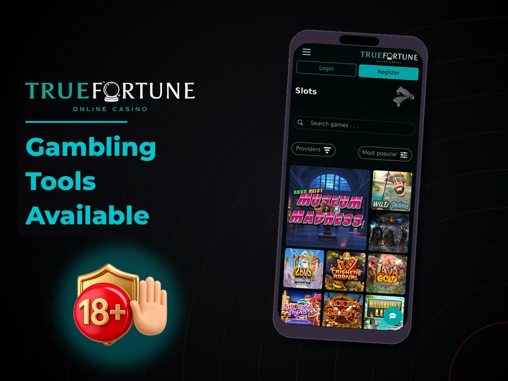 True Fortune casino - Gambling Tools Available