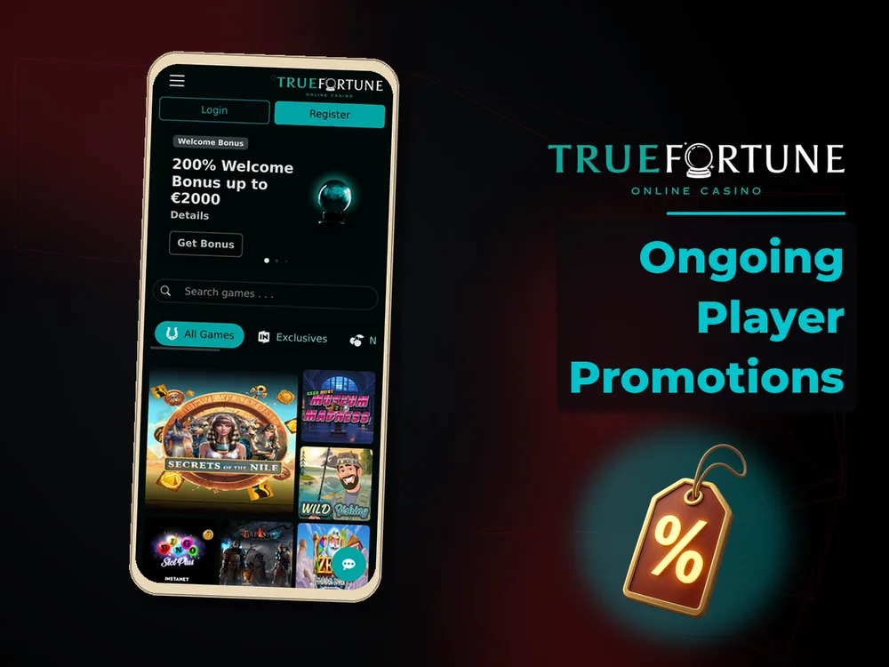 True Fortune casino - Ongoing Player Promotions