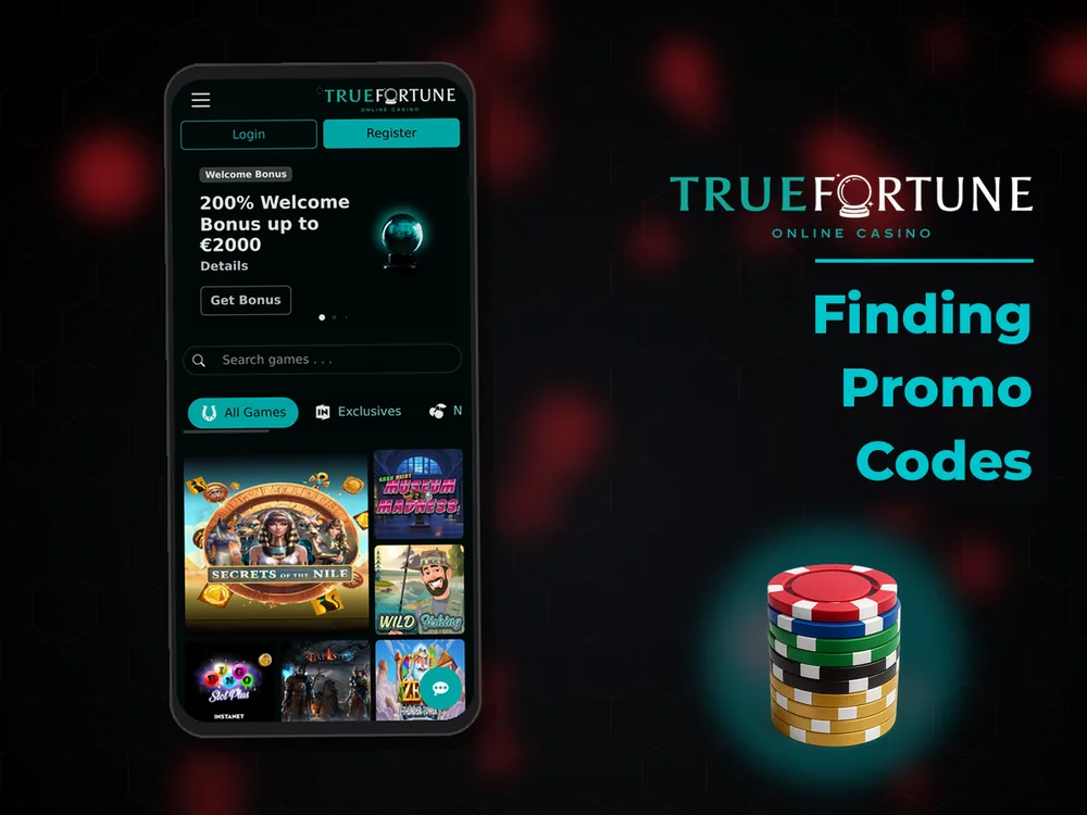 True Fortune casino - Finding Promo Codes
