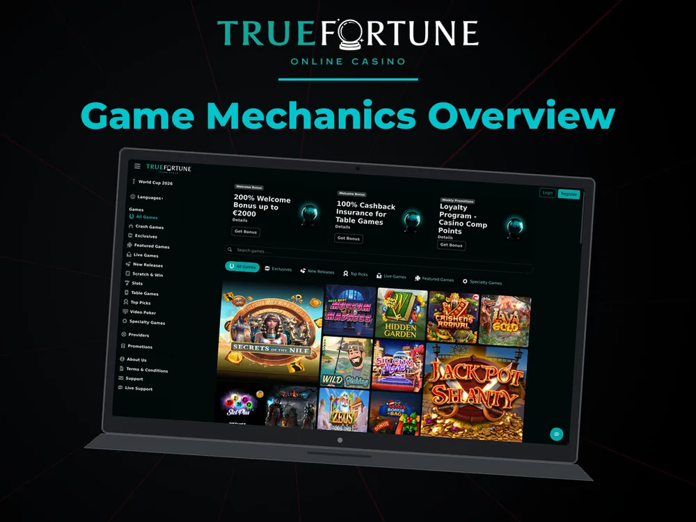 True Fortune casino - Game Mechanics Overview