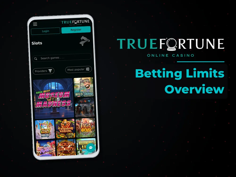 True Fortune casino - Betting Limits Overview