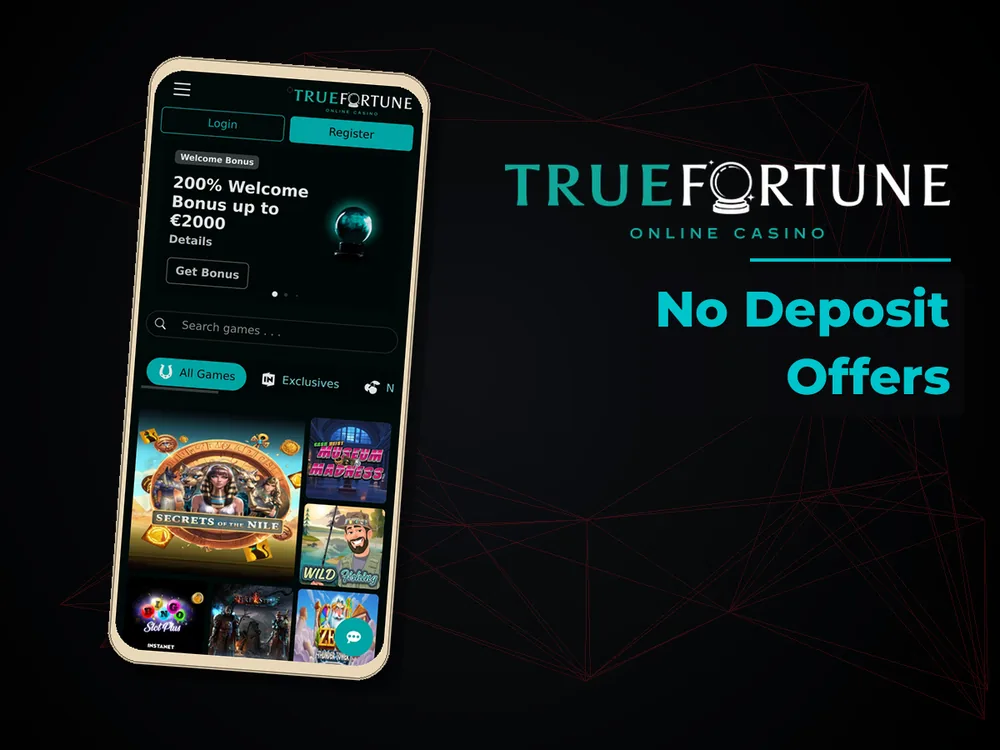 True Fortune casino - No Deposit Offers