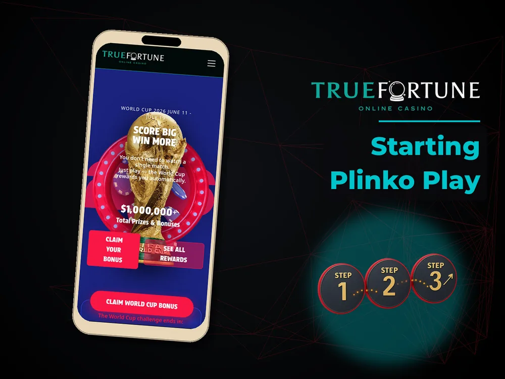 True Fortune casino - Starting Plinko Play