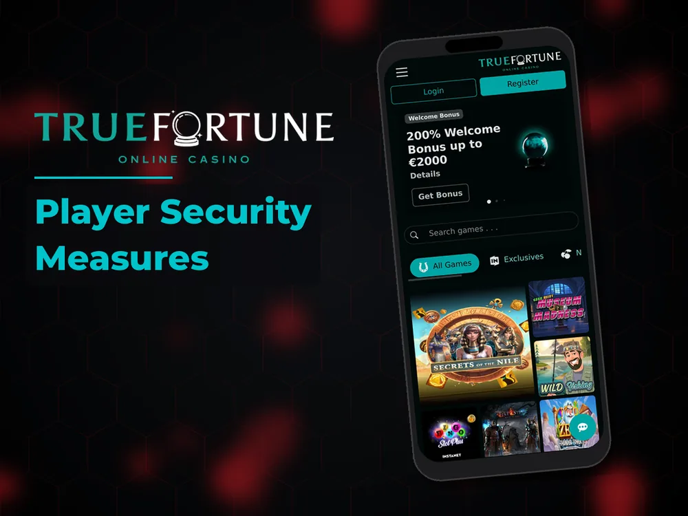True Fortune casino - Player Security Measures