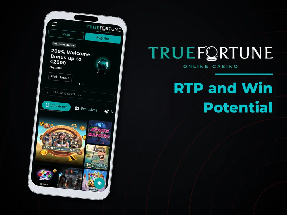 True Fortune casino - RTP and Win Potential
