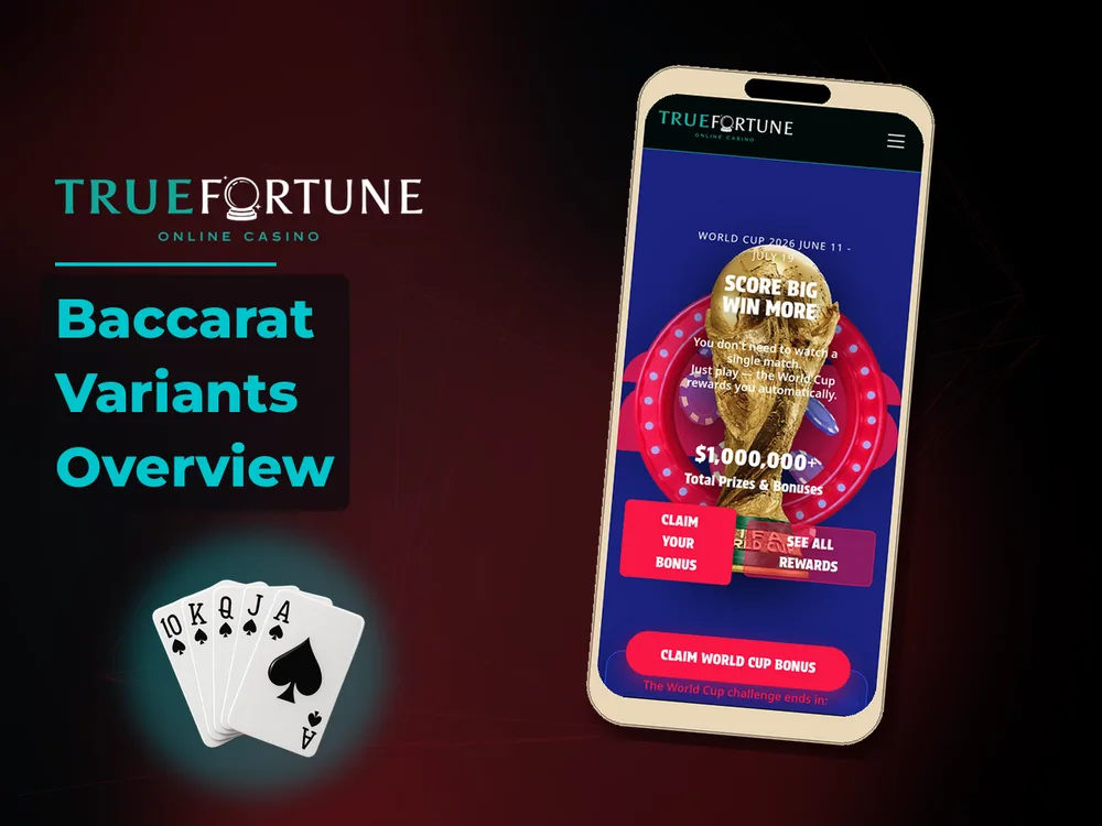 True Fortune casino - Baccarat Variants Overview