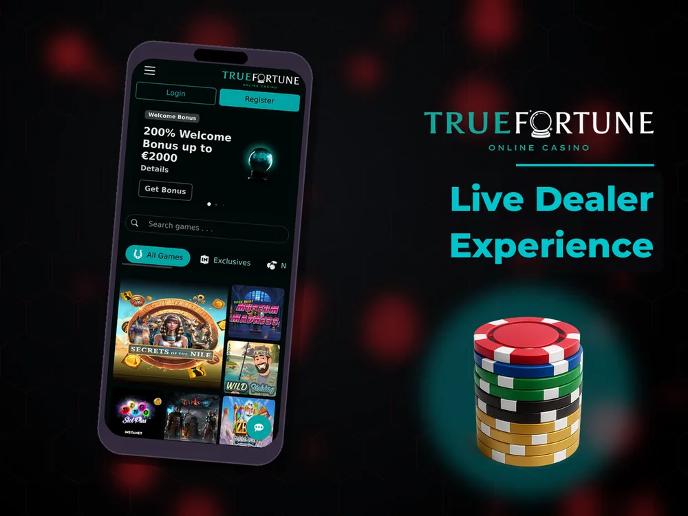 True Fortune casino - Live Dealer Experience