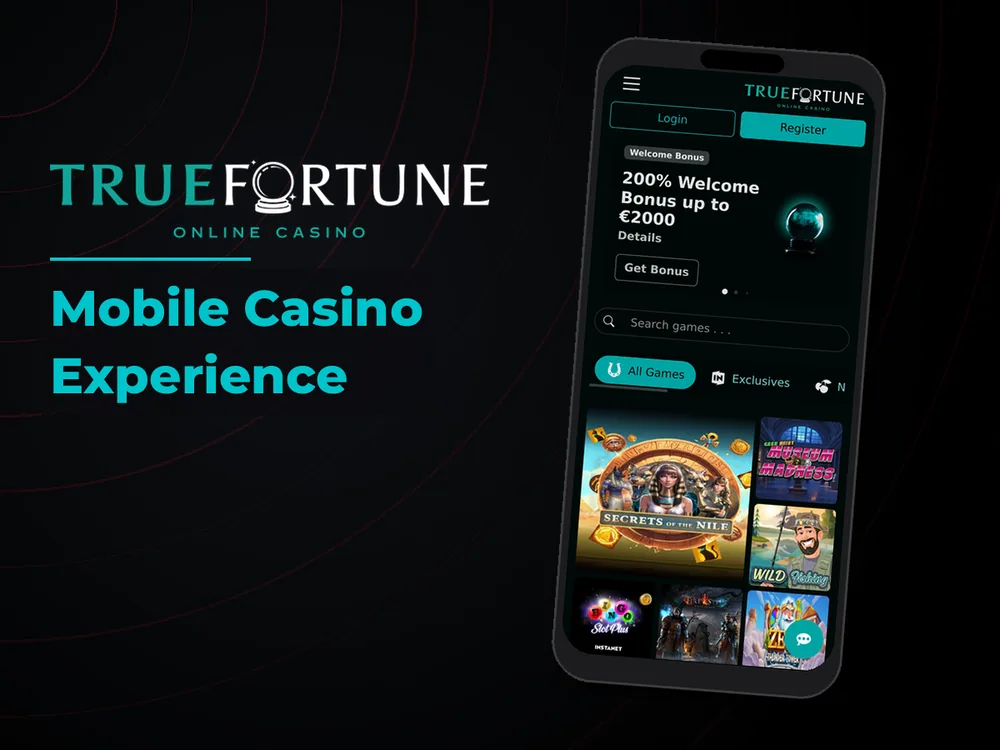 True Fortune casino - Mobile Casino Experience