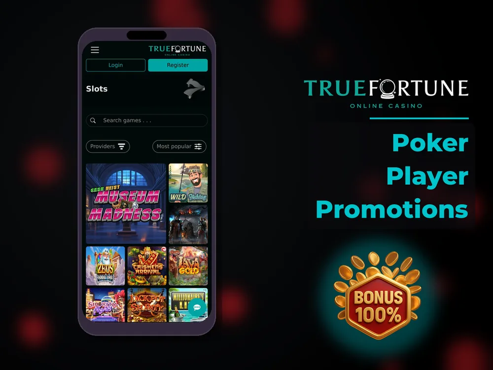 True Fortune casino - Poker Player Promotions