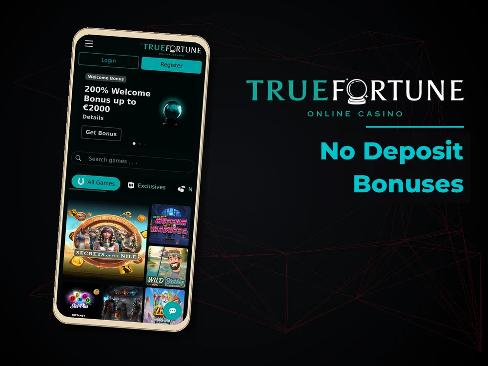 True Fortune casino - No Deposit Bonuses