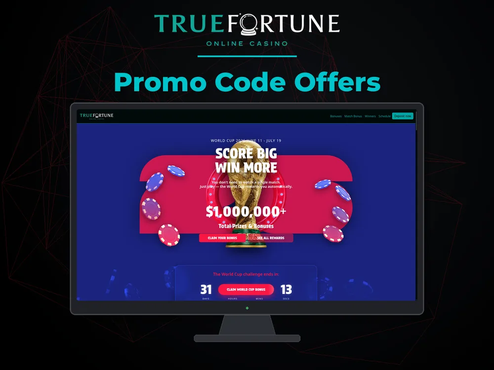 True Fortune casino - Promo Code Offers