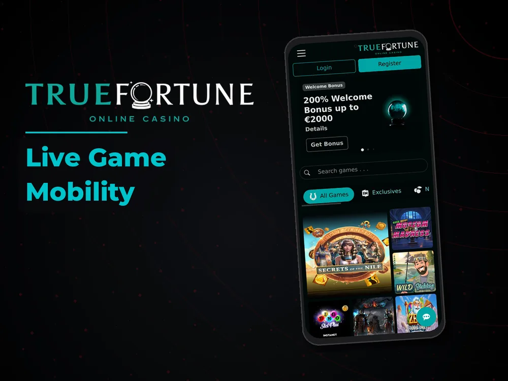 True Fortune casino - Live Game Mobility
