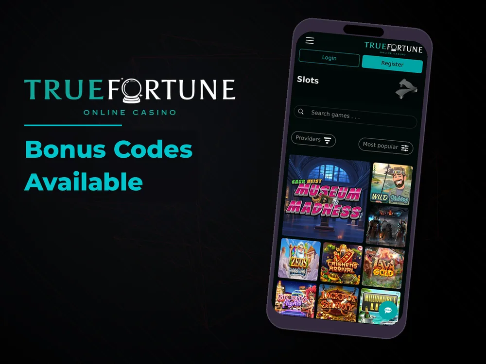 True Fortune casino - Bonus Codes Available