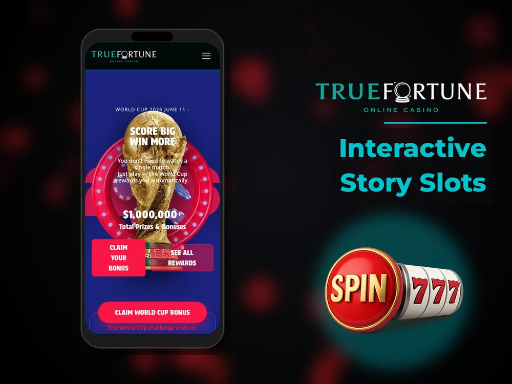 True Fortune casino - Interactive Story Slots