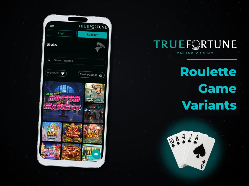 True Fortune casino - Roulette Game Variants