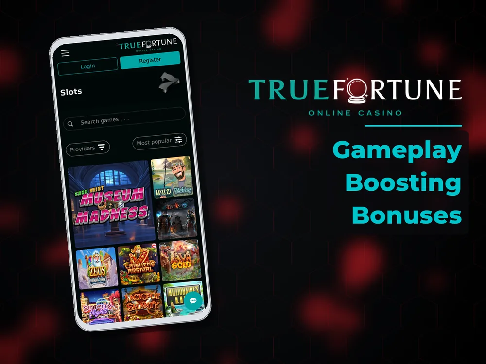 True Fortune casino - Gameplay Boosting Bonuses